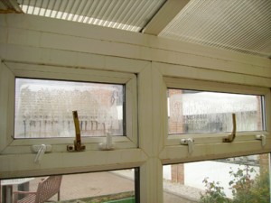 misted conservatory windows